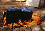 There's nothing like fresh coffee over a campfire!